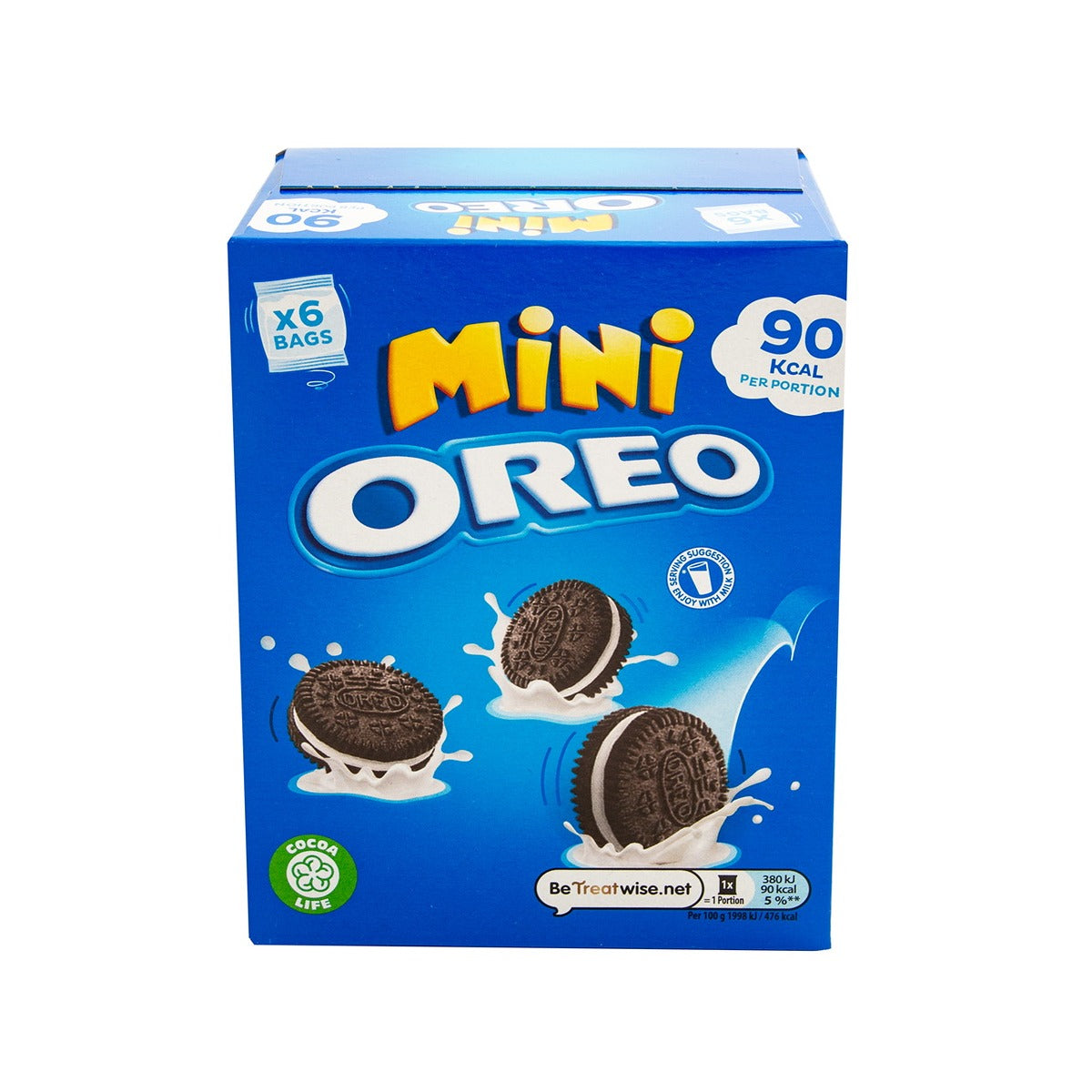 Oreo - Mini Cookies 6 Bags - 114g - Continental Food Store