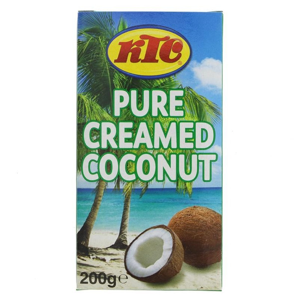 KTC - Pure Creamed Coconut  - 200g - Continental Food Store