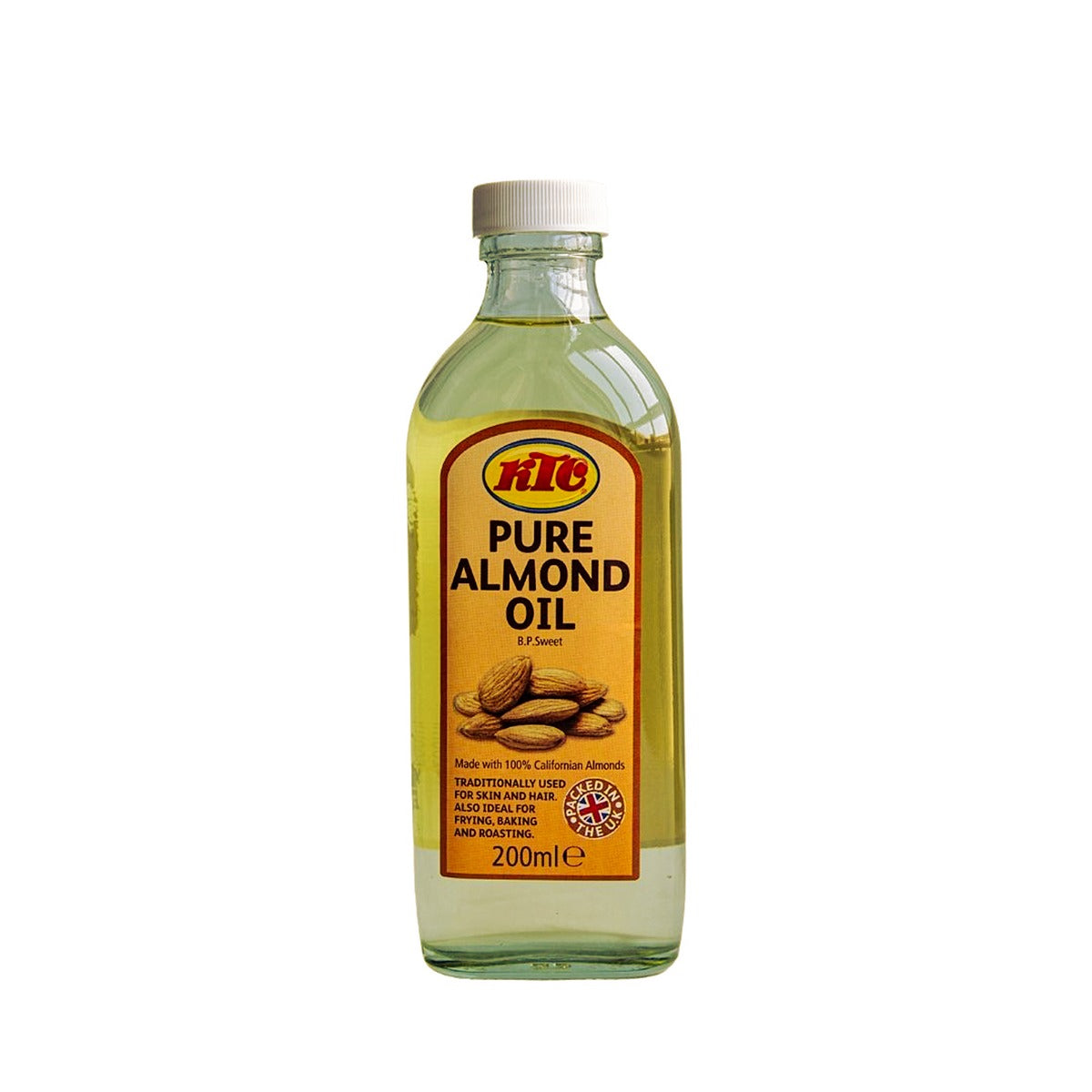 KTC - Pure Almond Oil - 200 ml - Continental Food Store