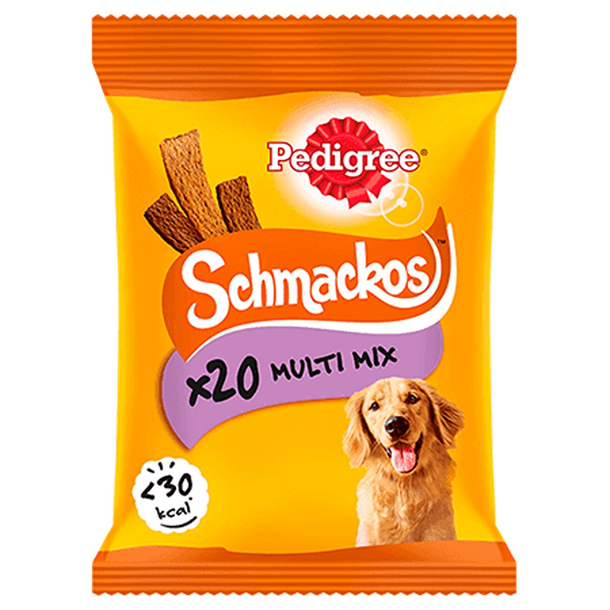 Pedigree - Schmackos Dog Treats Multi Mix - 12 Strips 86g - Continental Food Store