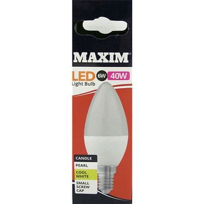 Maxim - LED GLS 6W Lightbulb - Daylight - Continental Food Store