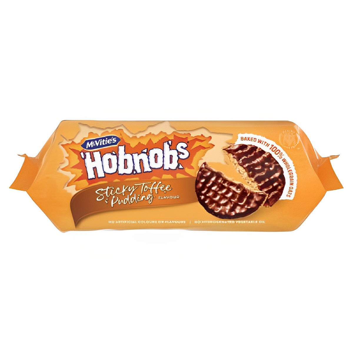 McVities - Hobnobs Sticky Toffee Pudding Flavour Biscuits - 262g - Continental Food Store