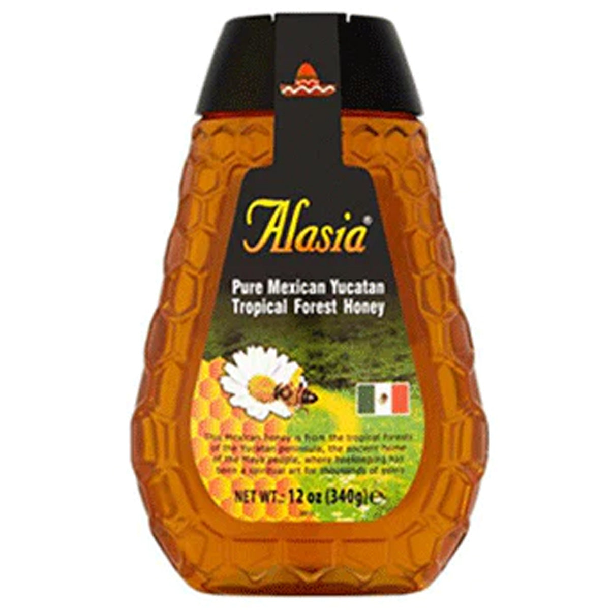 Alasia - Pure Mexican Yucatan Tropical Forest Honey - 340g - Continental Food Store