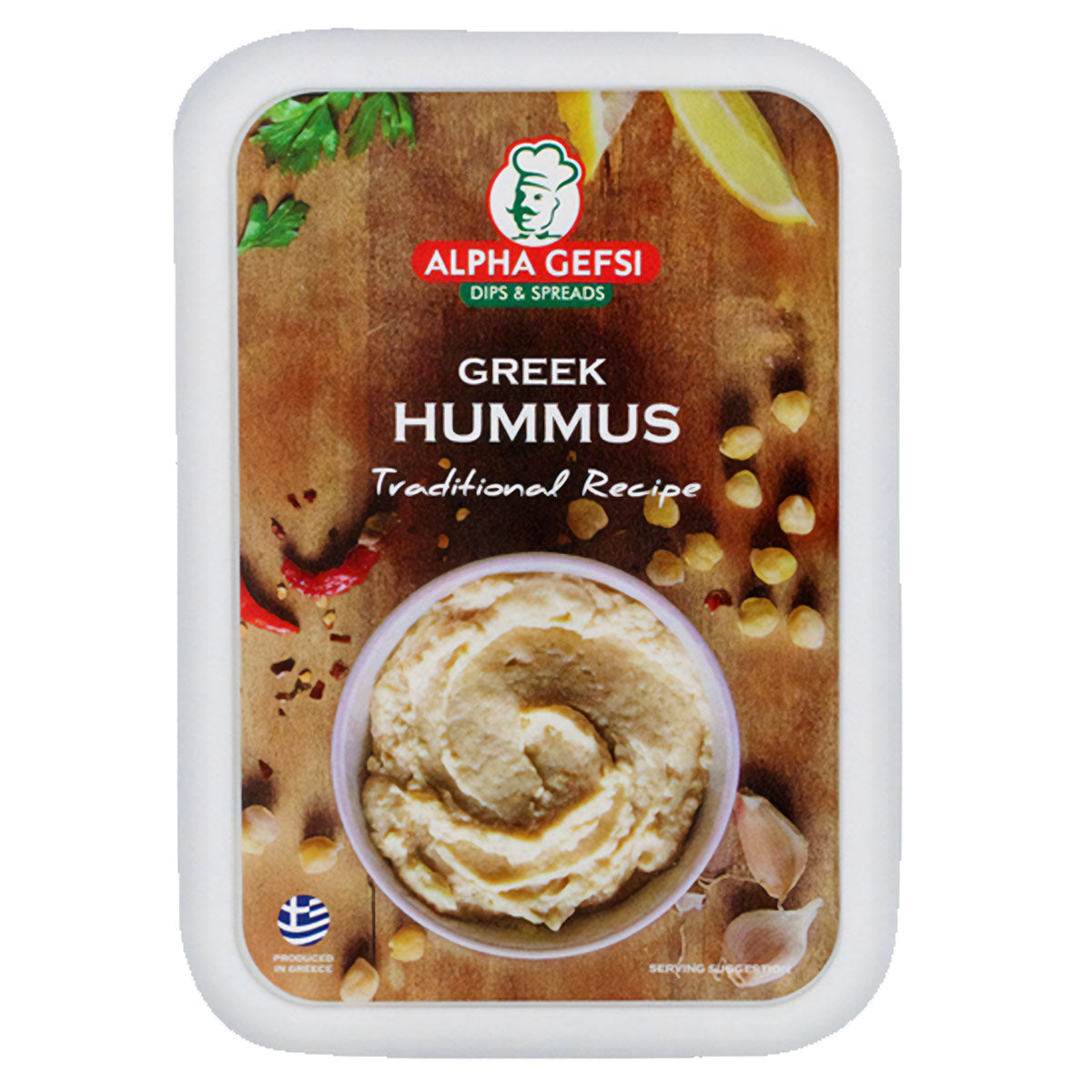 Alpha Gefsi - Hummus Dip - 200g - Continental Food Store