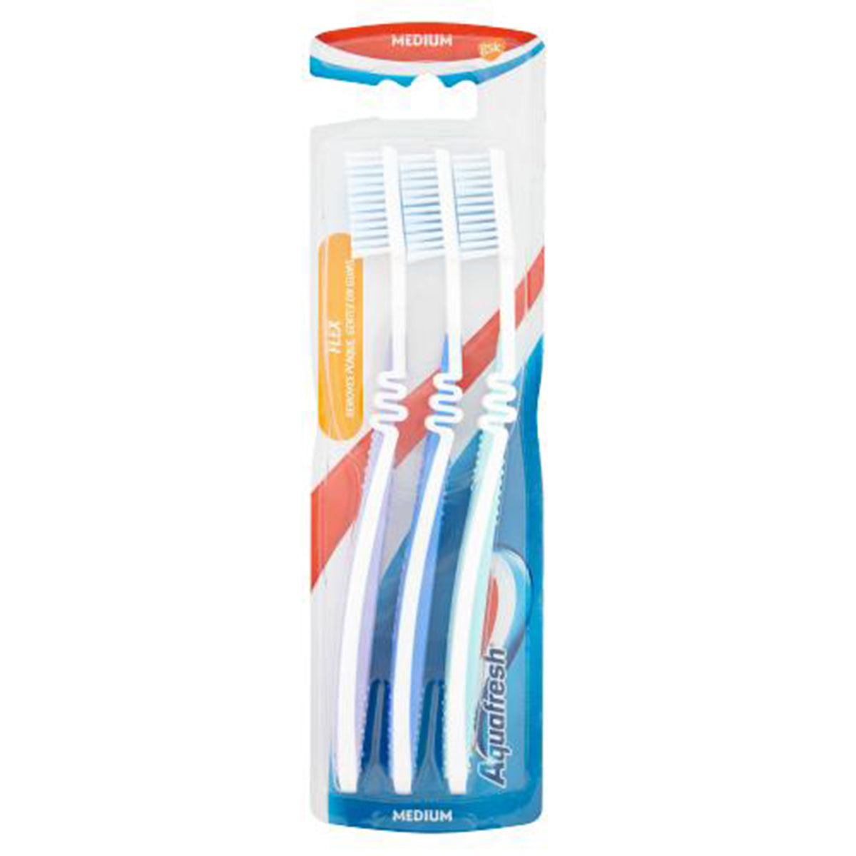 Aquafresh Flex Toothbrush Medium Size - Pack of 3 - Continental Food Store