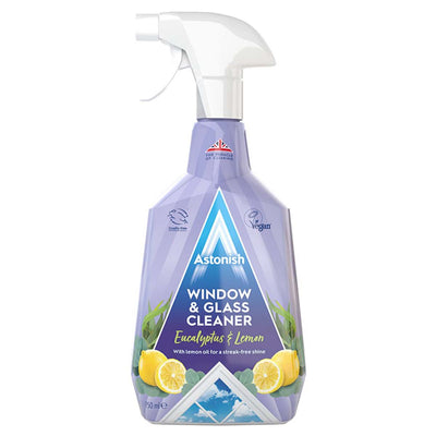 Astonish - Window & Glass Cleaner Eucalyptus & Lemon - 750ml - Continental Food Store
