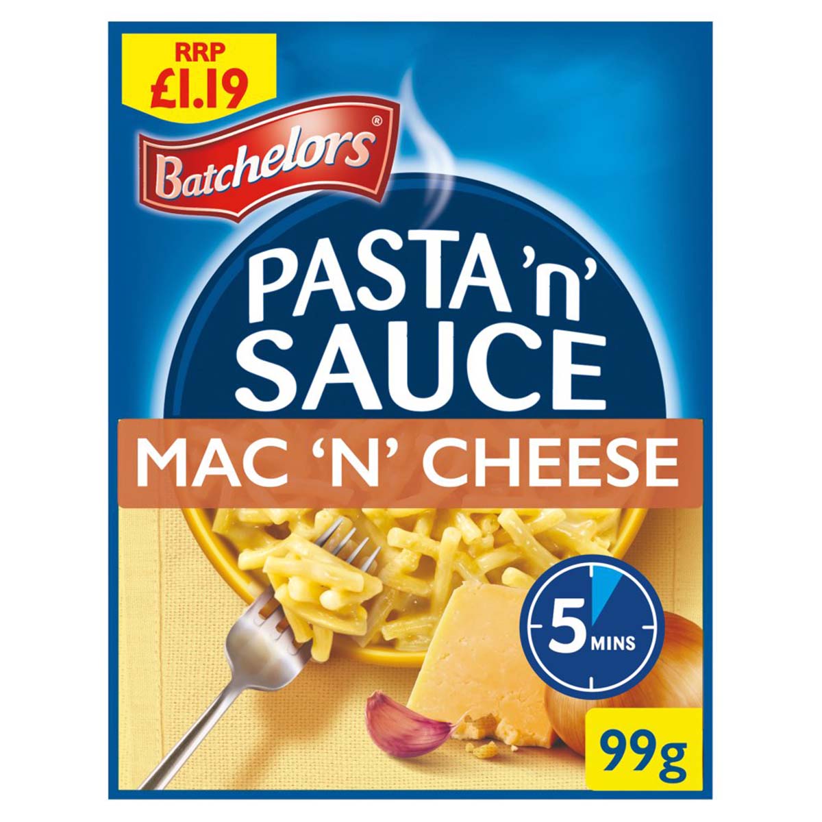 Batchelors - Pasta 'n' Sauce Macaroni & Cheese Pasta Sachet - 99g - Continental Food Store