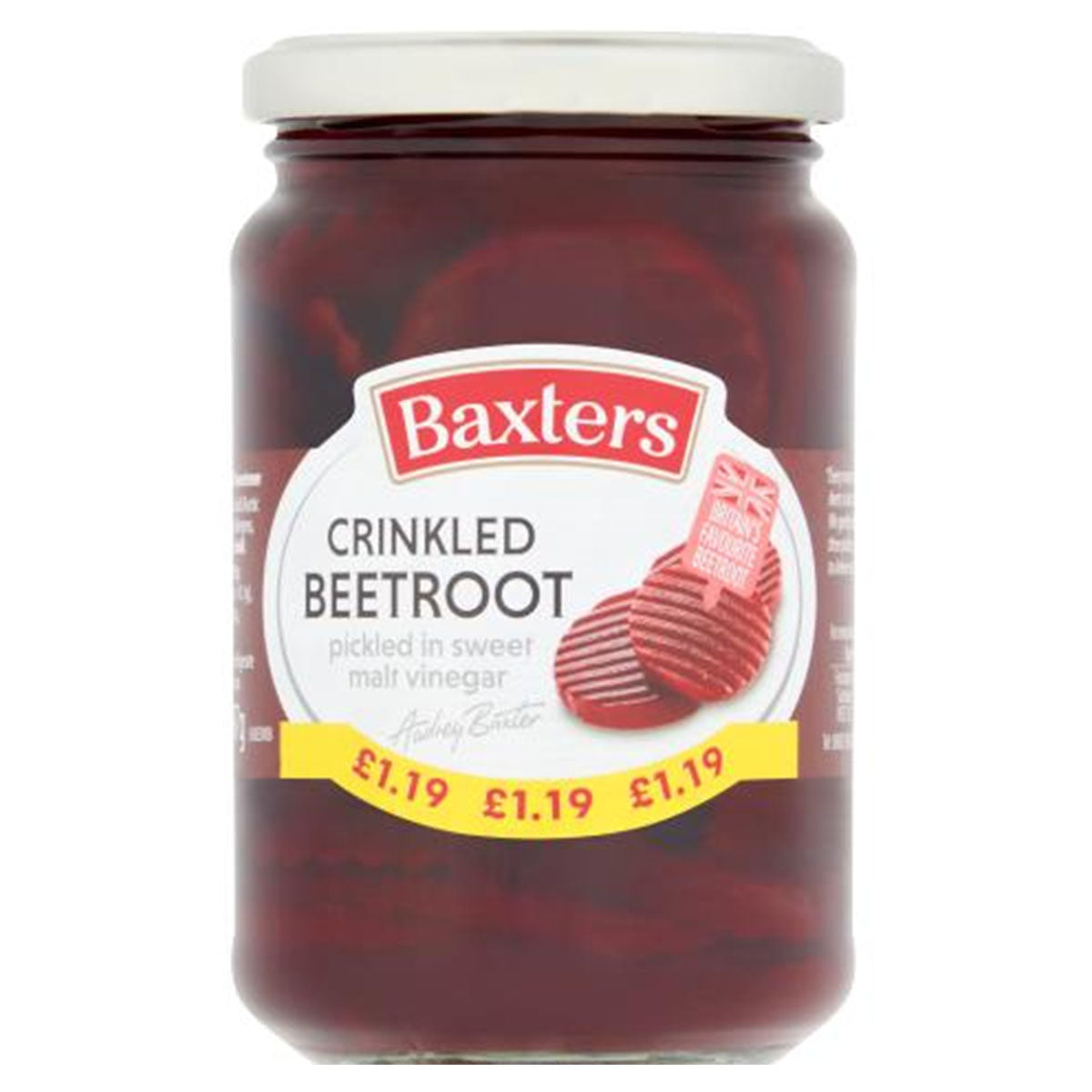 Baxters - Crinkled Beetroot - 340g - Continental Food Store