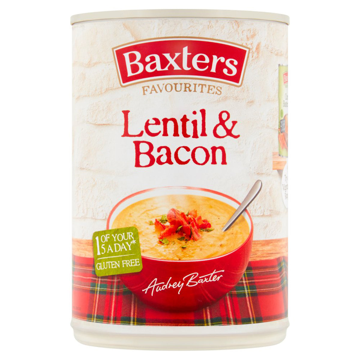 Baxters - Favourites Lentil & Bacon Soup - 400g.