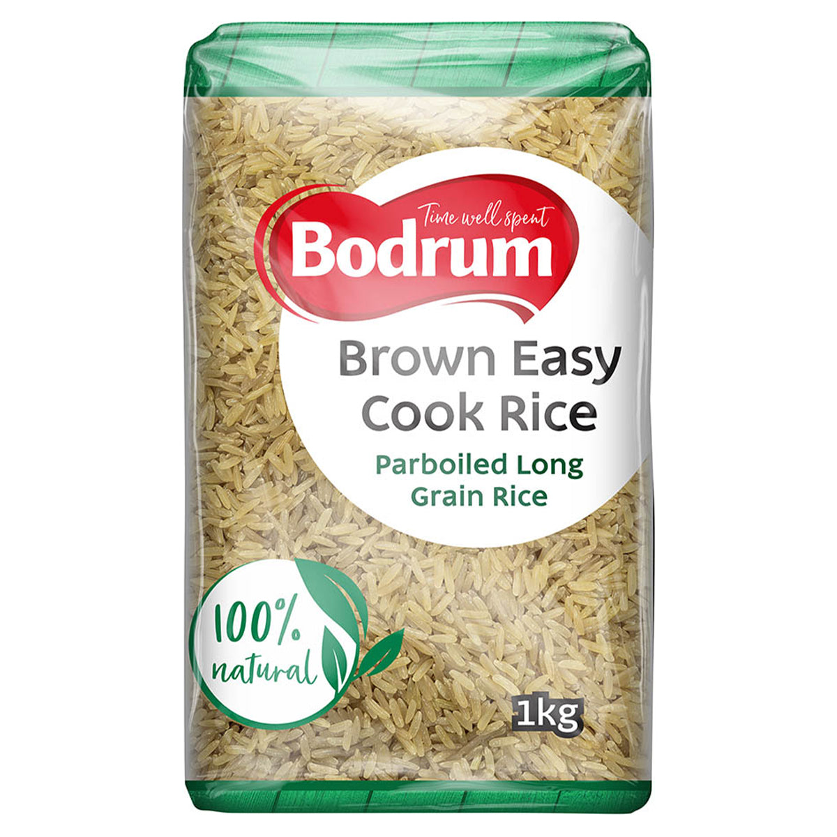 Bodrum - Brown Easy Cook Rice - 1kg by Bodrum.