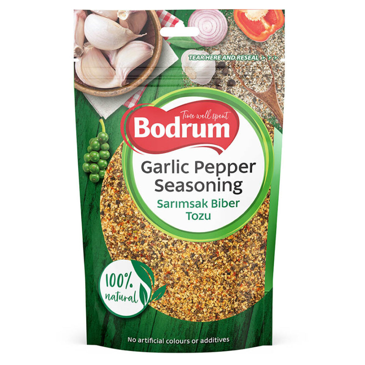 Bodrum - Garlic Peper Seasoning - 100g - Continental Food Store