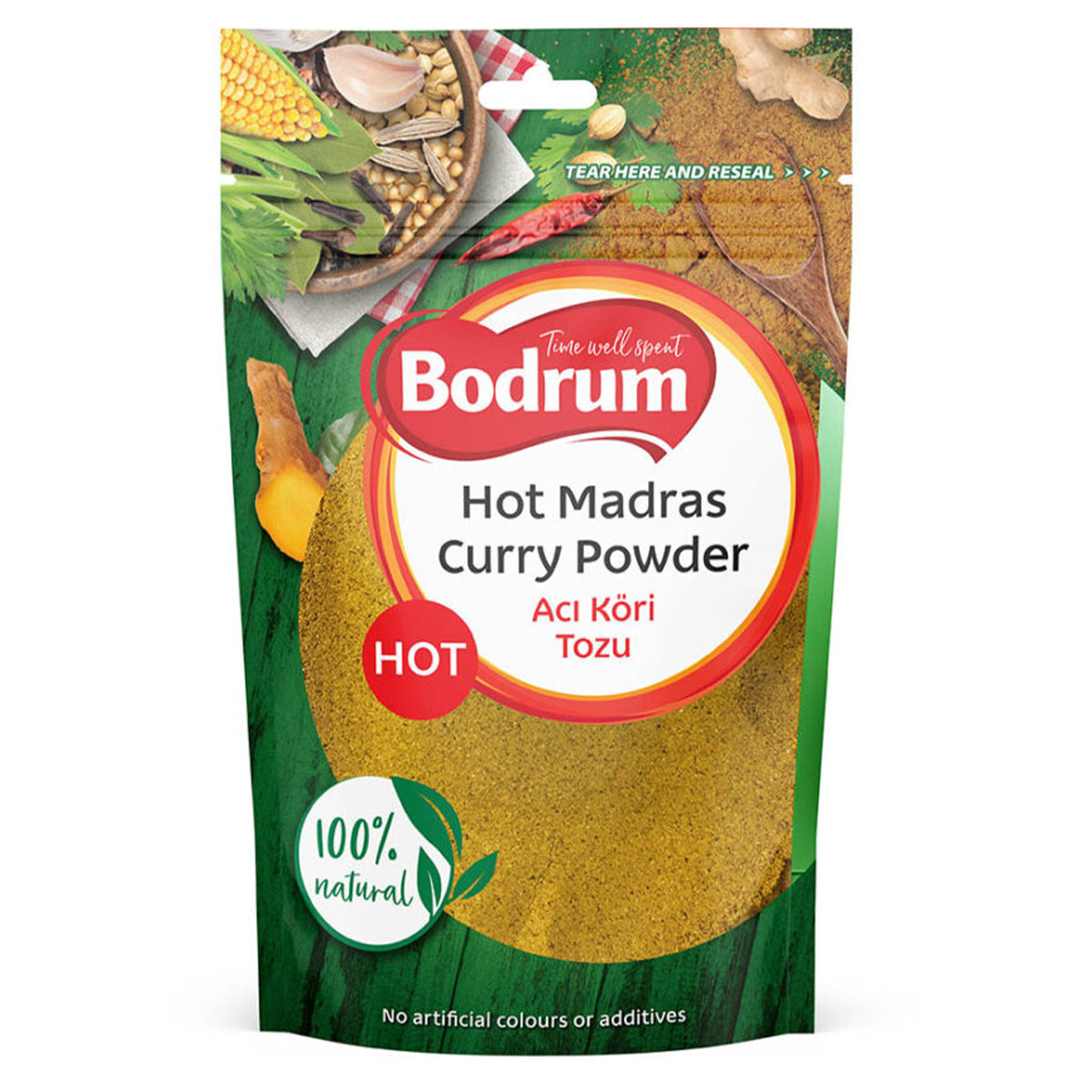 Bodrum - Hot Curry Powder - 100g by Bodrum.