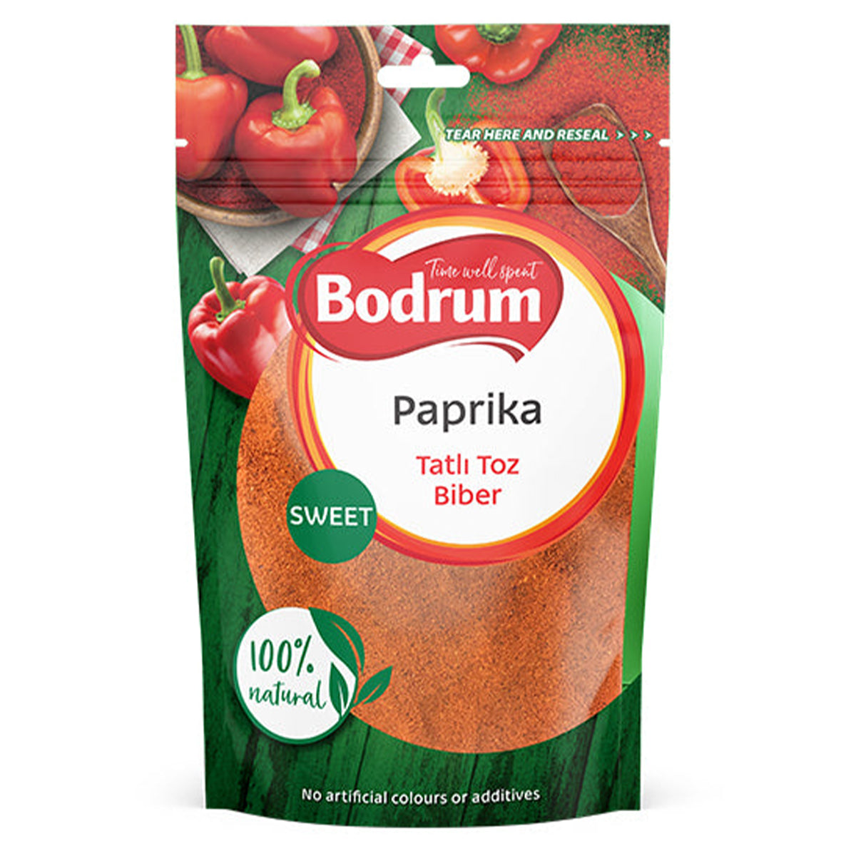 Bodrum paprika powder tetz zo birer 100g.