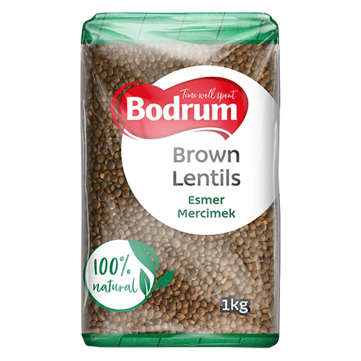 Bodrum - Brown Lentils - 1kg - Continental Food Store