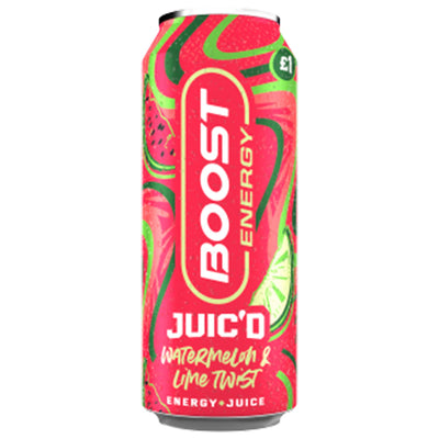 Boost - Energy Juic'd Watermelon & Lime Twist - 500ml - Continental Food Store