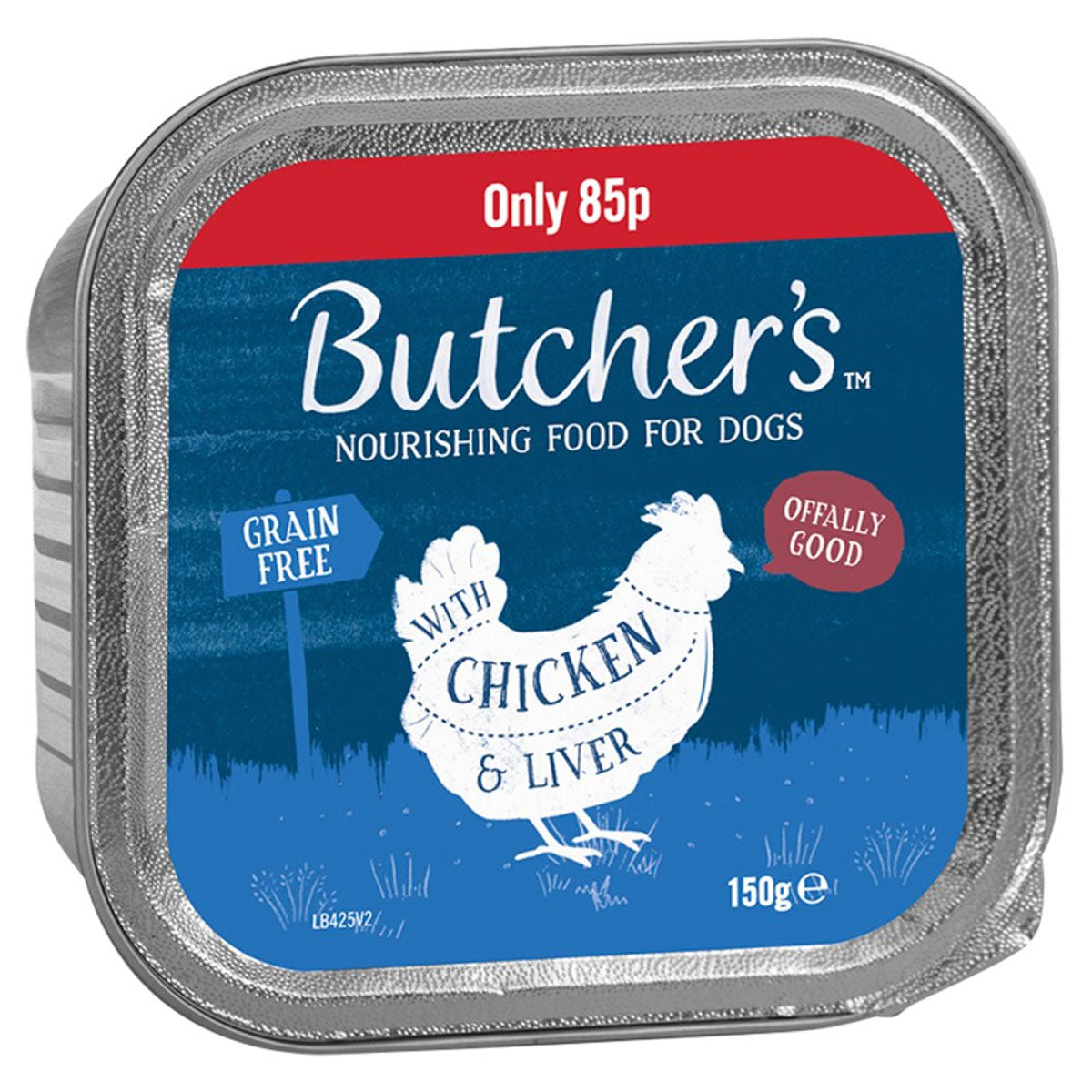 Butcher's - Chicken & Liver Dog Food Tray - 150g - Continental Food Store
