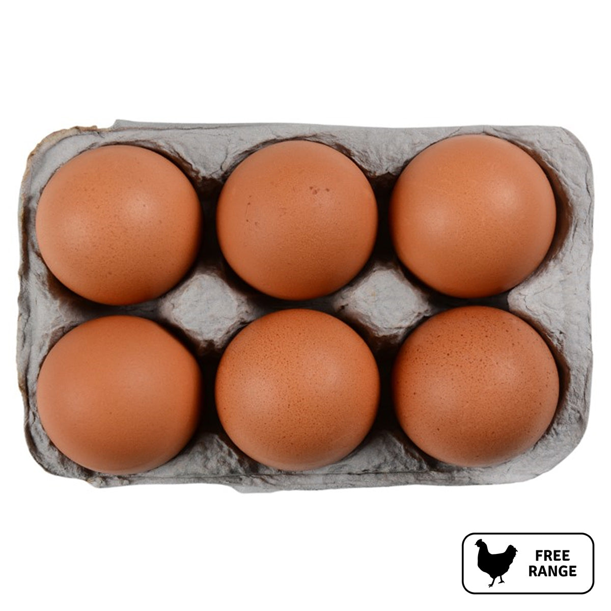 UK Eggs - Free Range Fresh Eggs - 6 Pack - Continental Food Store