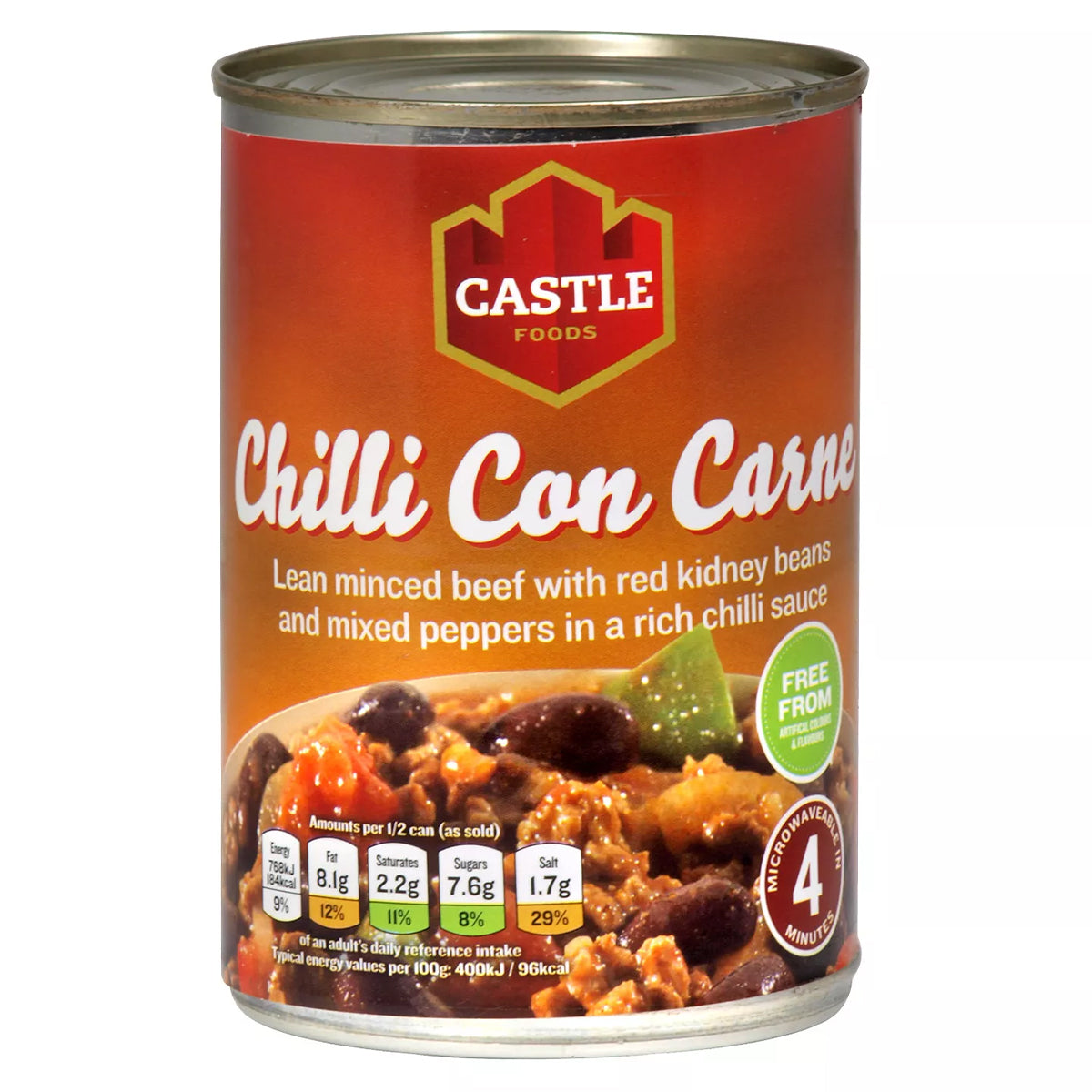 Castle - Foods Chilli Con Carne - 385g - Continental Food Store
