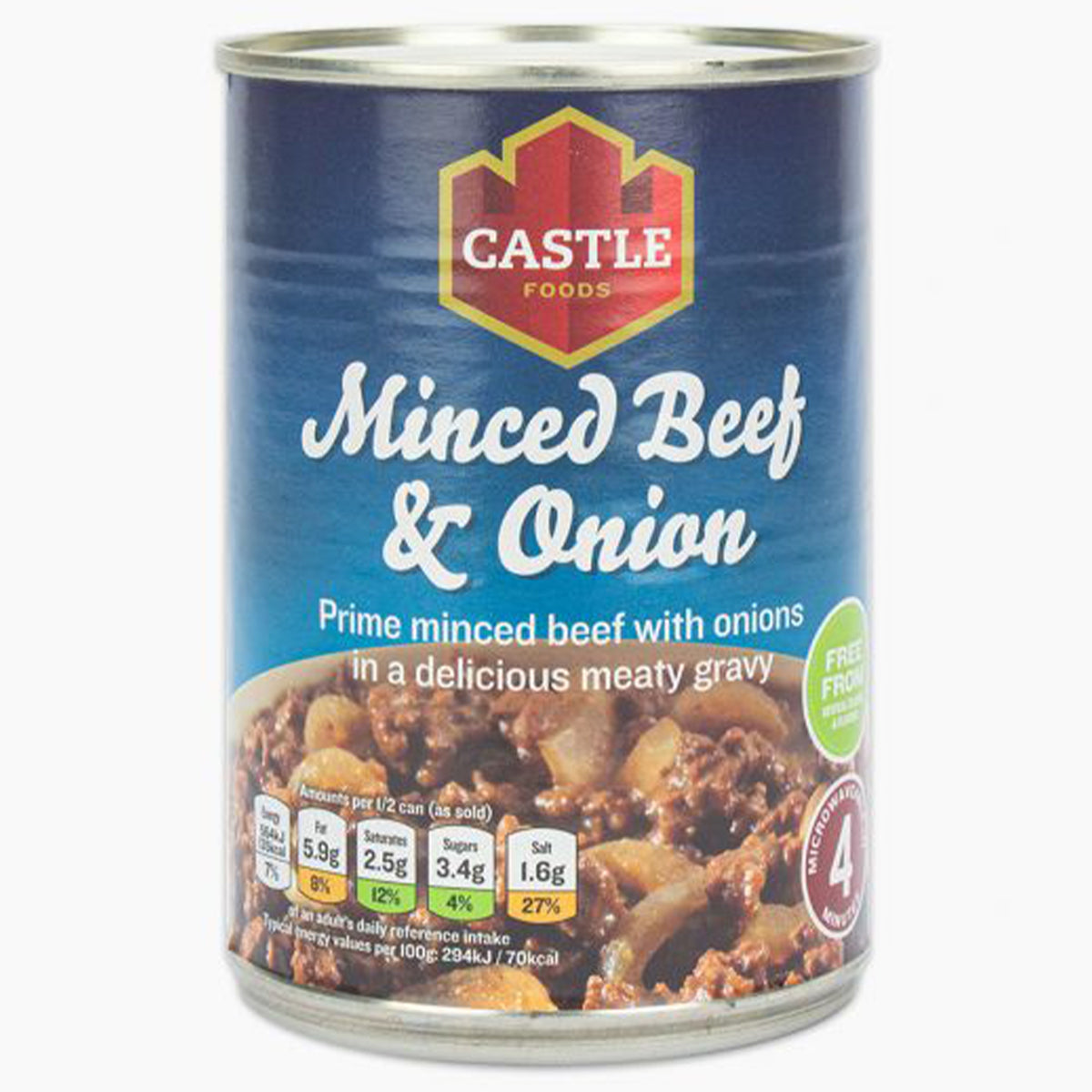 Castle - Minced Beef & Onion - 385g - Continental Food Store