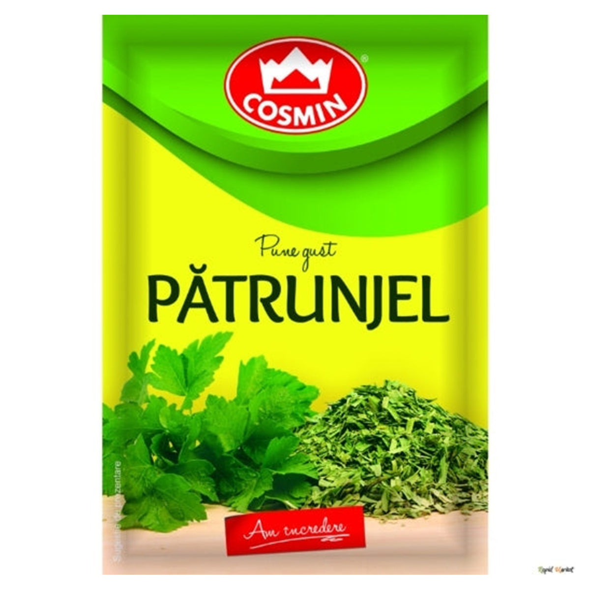 A packet of Cosmin - Patrunjel - 8g from the brand Cosmin.