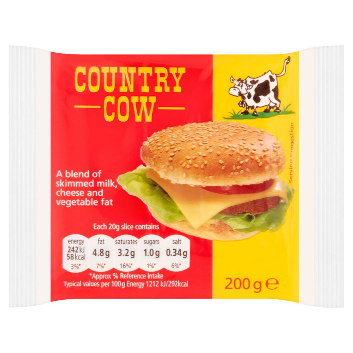 Country Cow - Processed Cheese - 200g - Continental Food Store