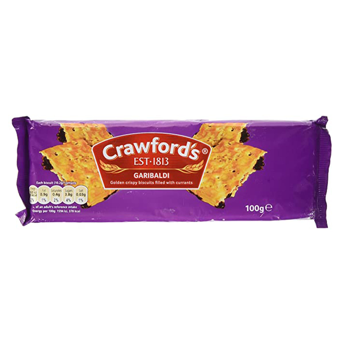 Crawford's crawford's crawford's crawford's Crawford's - Garibaldi - 100g.