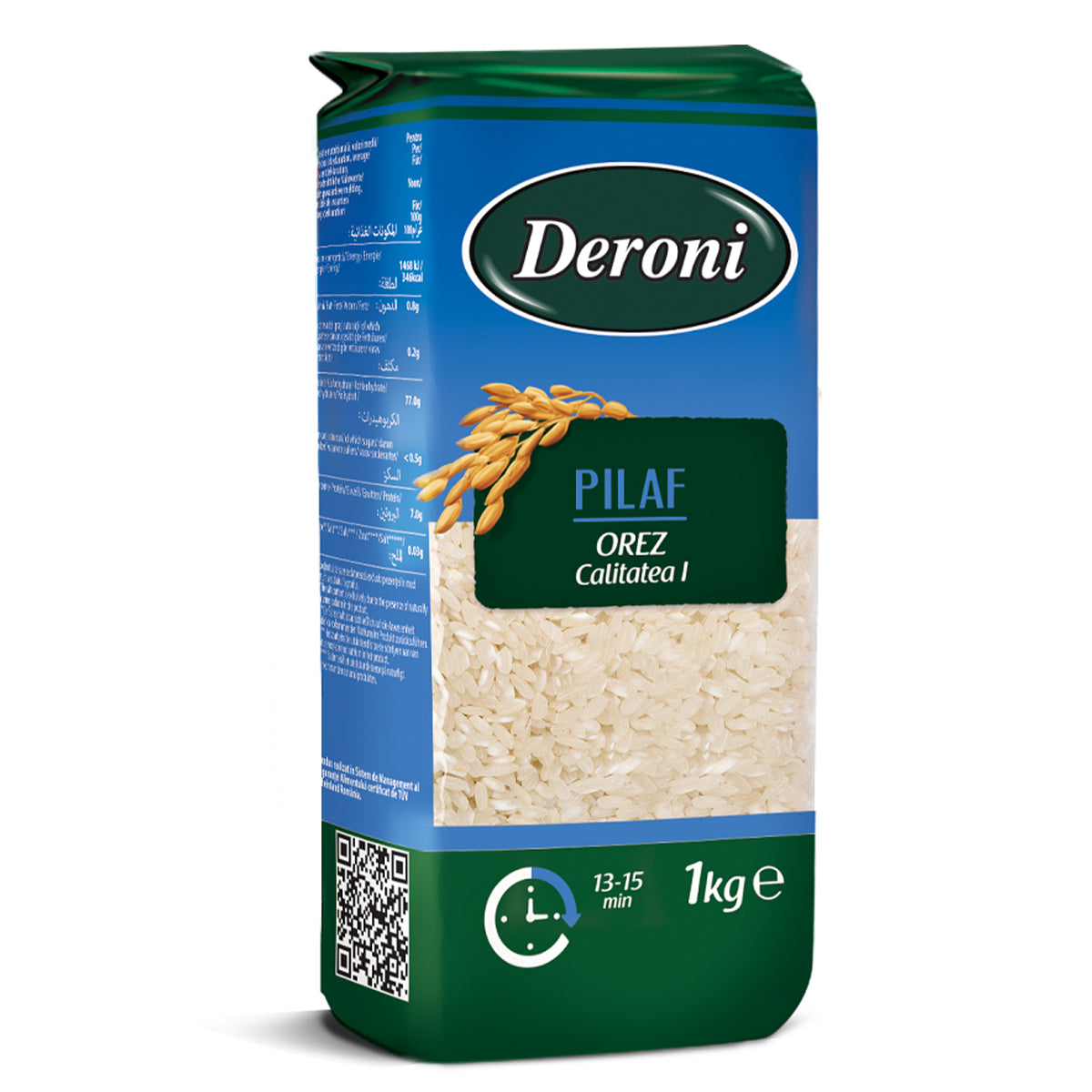 Deroni - Pilaf Orez - 1kg - Continental Food Store