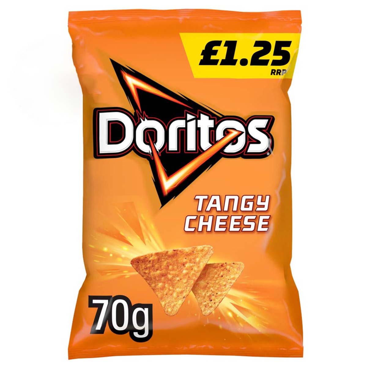 Doritos - Tangy Cheese Tortilla Chips - 70g - Continental Food Store