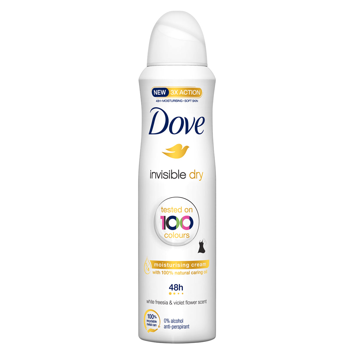 Dove - Invisible Dry Antiperspirant Deodorant - 250ml - Continental Food Store