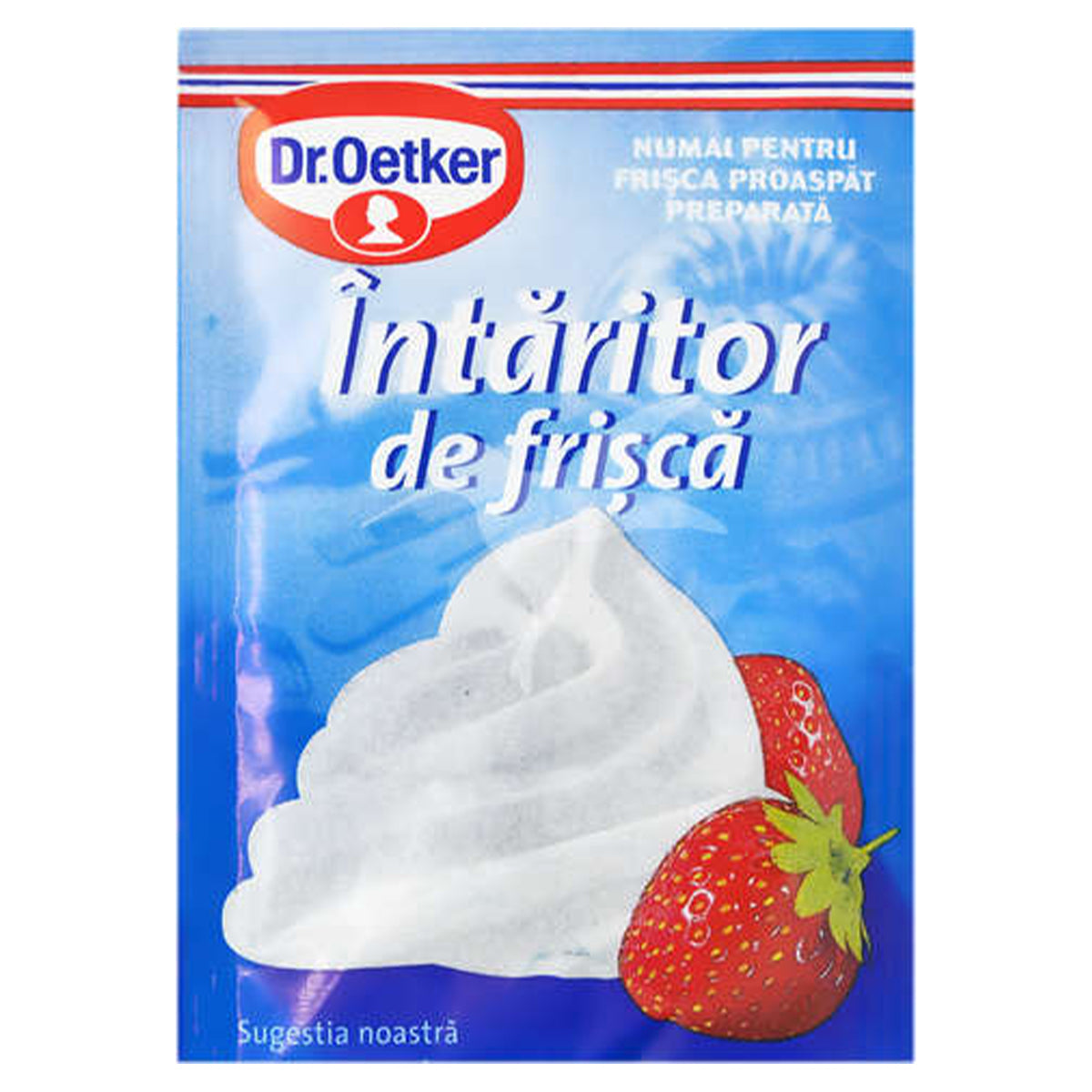 Dr. Oetker intirator de frisa.  Whipped Cream sachet - 8g