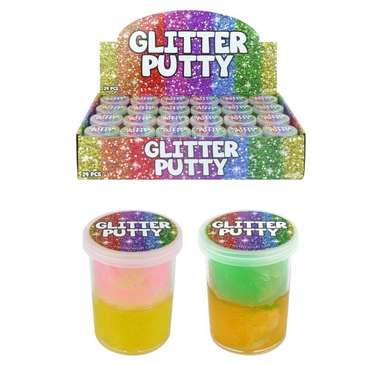Glitter Putty - Stress Relief Toy - 1pcs - Continental Food Store