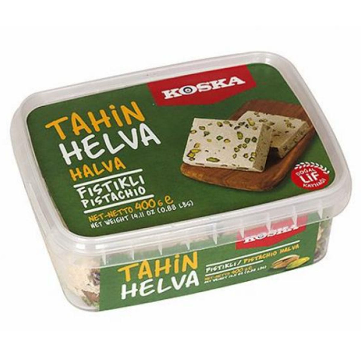 Koska - Pistachio Halva - 400g - Continental Food Store