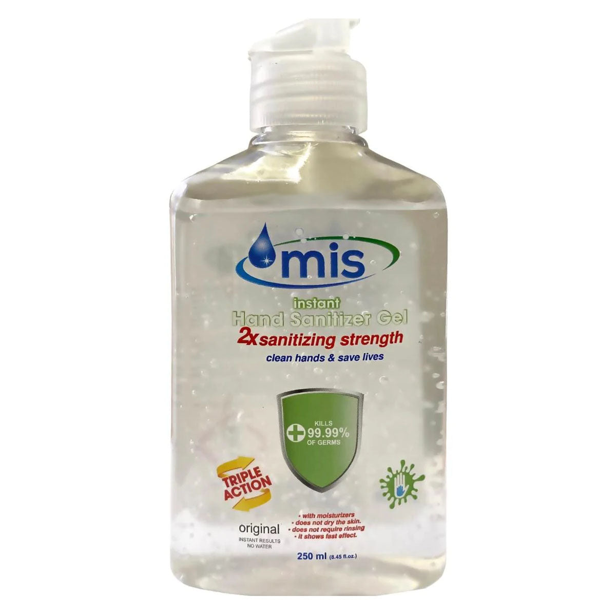 Mis - Hand Sanitizer Gel - 250ml - Continental Food Store