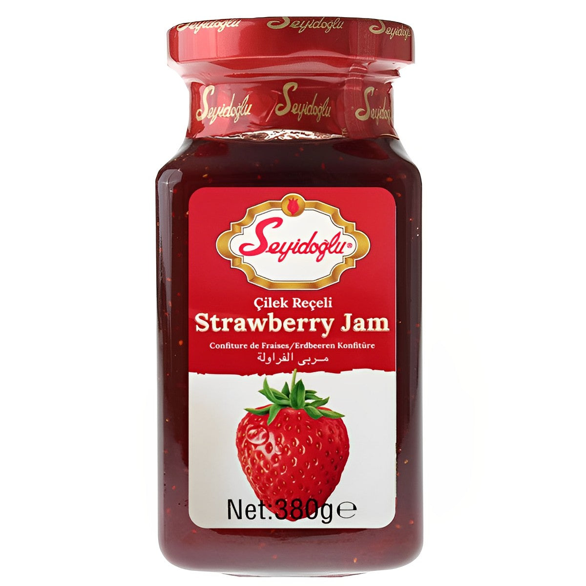 Seyidoglu - Strawberry Jam - 380g - Continental Food Store
