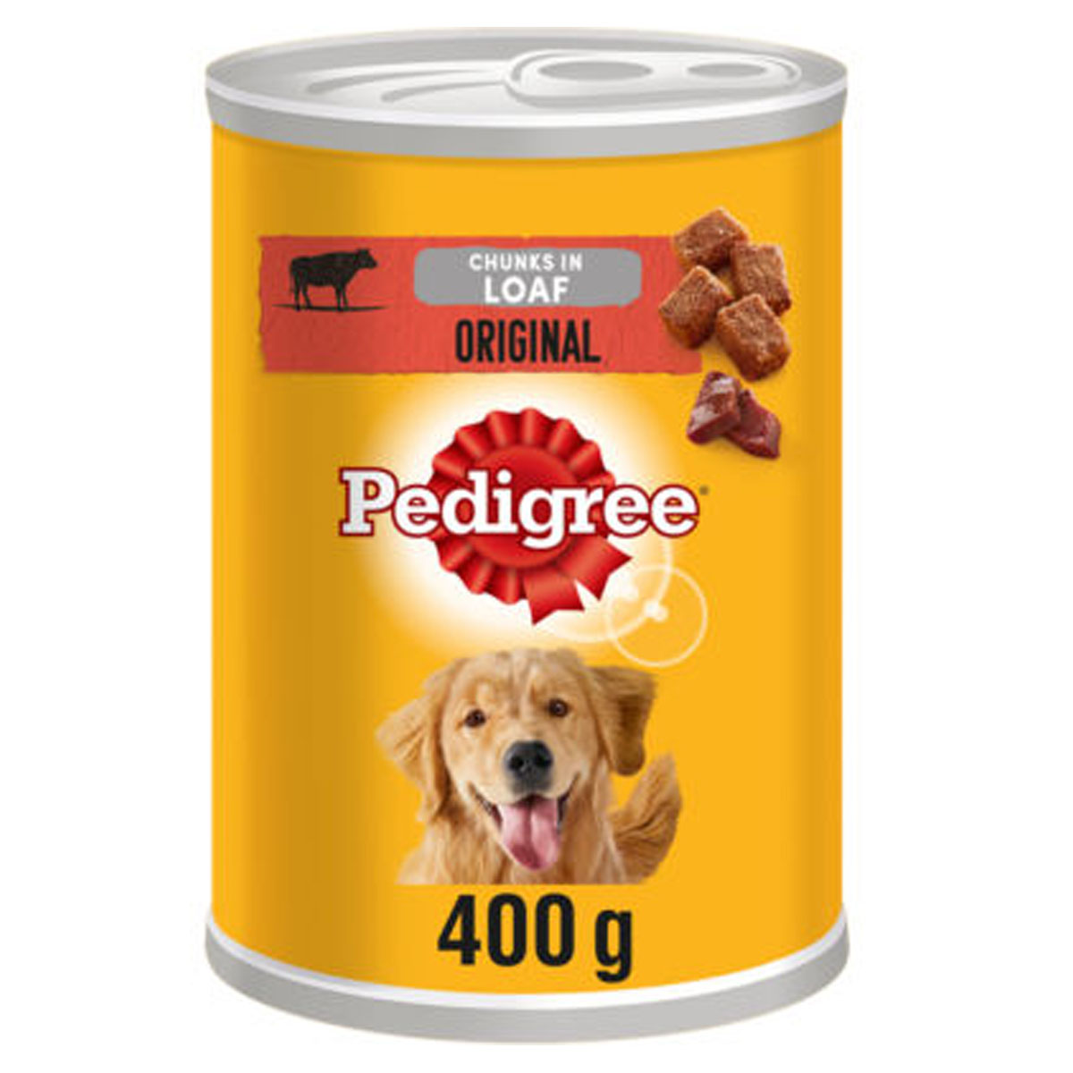 Pedigree - Adult Wet Dog Food Tin Original in Loaf - 400g - Continental Food Store