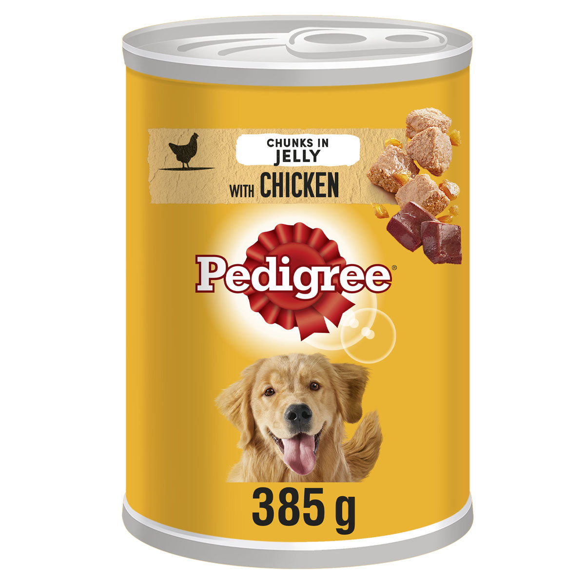 Pedigree - Cans Adult Chicken in Jelly - 385g - Continental Food Store