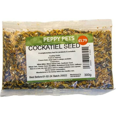 Peppy Pets - Cockatiel Seed - 300g - Continental Food Store