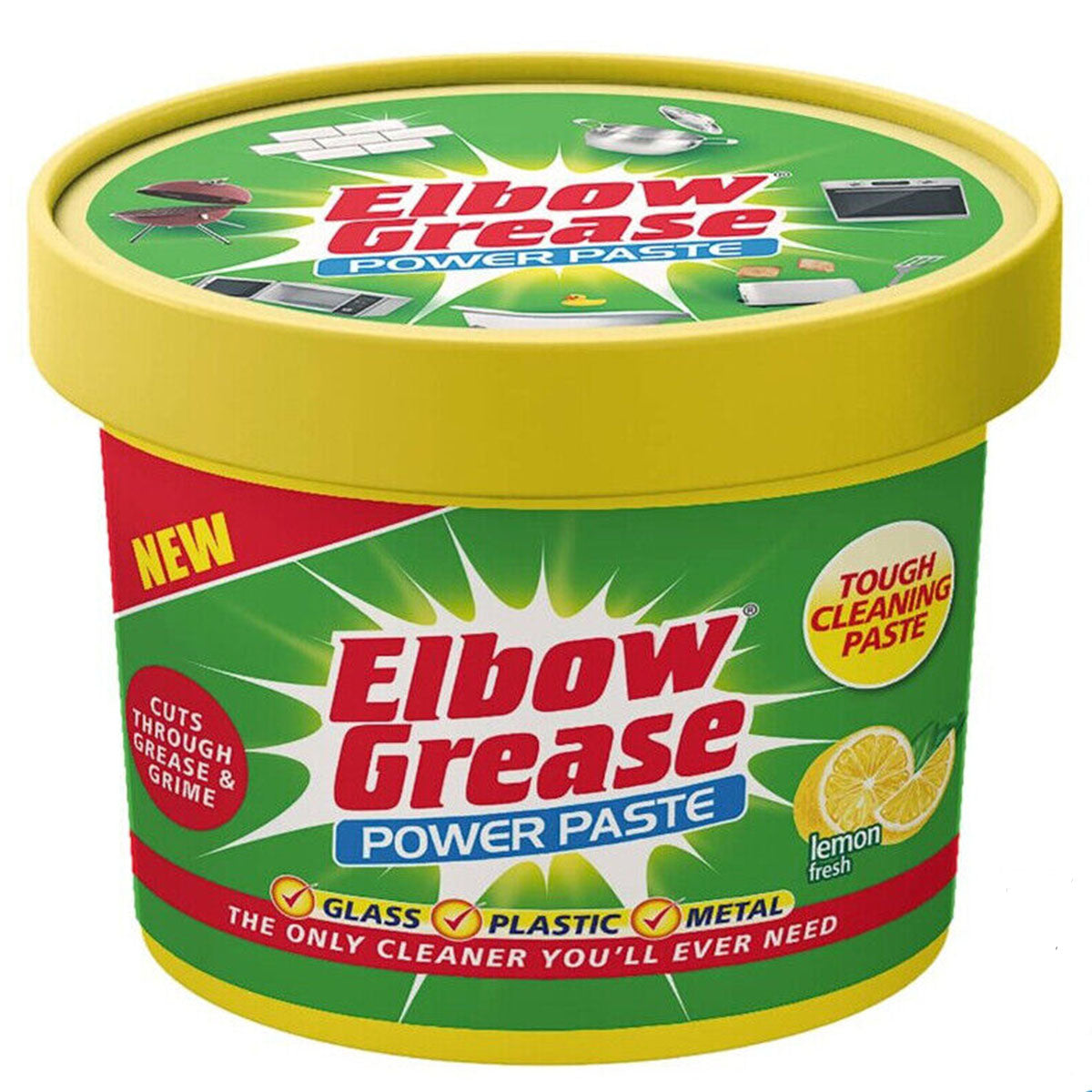 Elbow - Grease Lemon Fresh Cleaning Power Paste - 500g - Continental Food Store