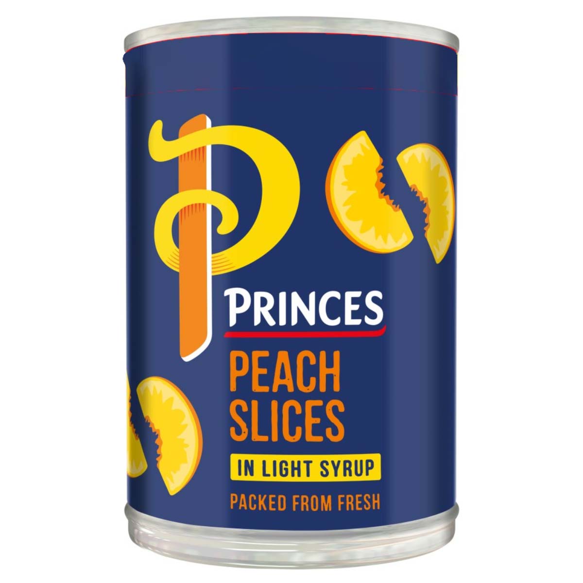 Princes - Peach Slices in Light Syrup - 410g - Continental Food Store