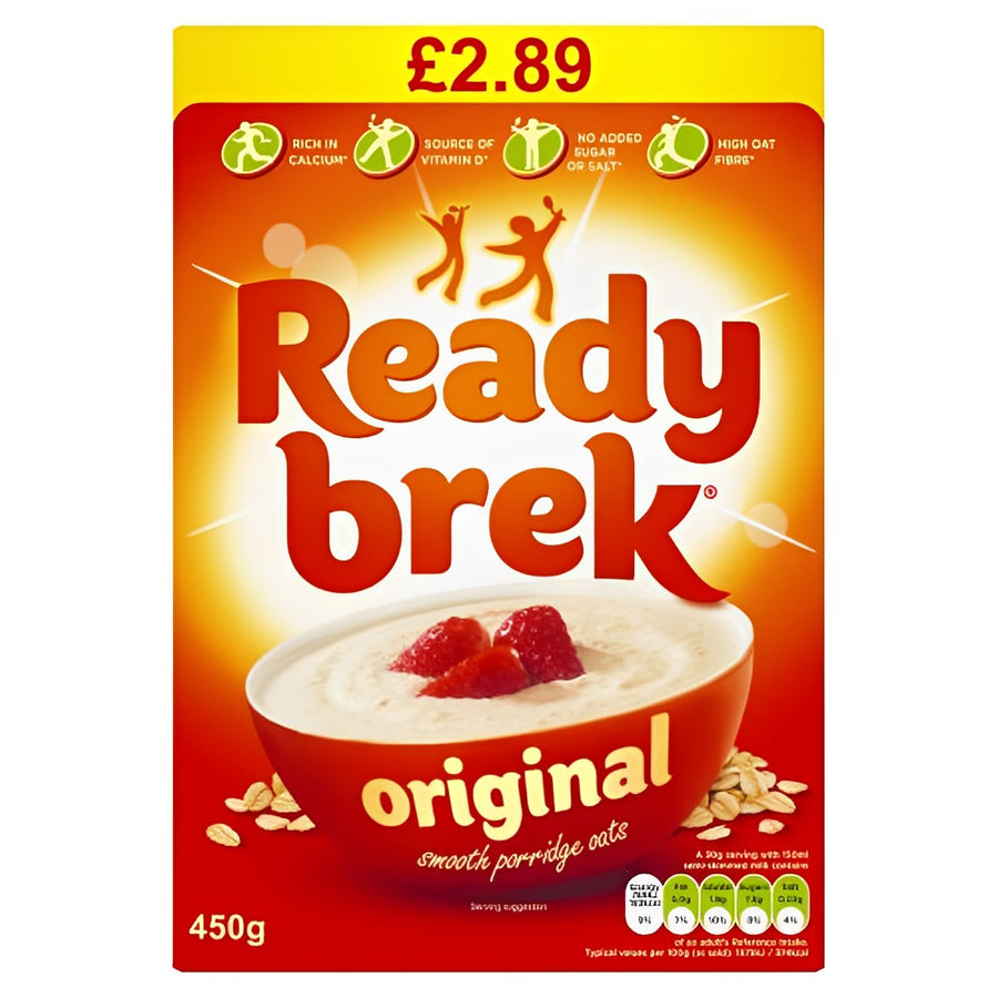 Ready Brek - Original Smooth Porridge Oats - 450g - Continental Food Store