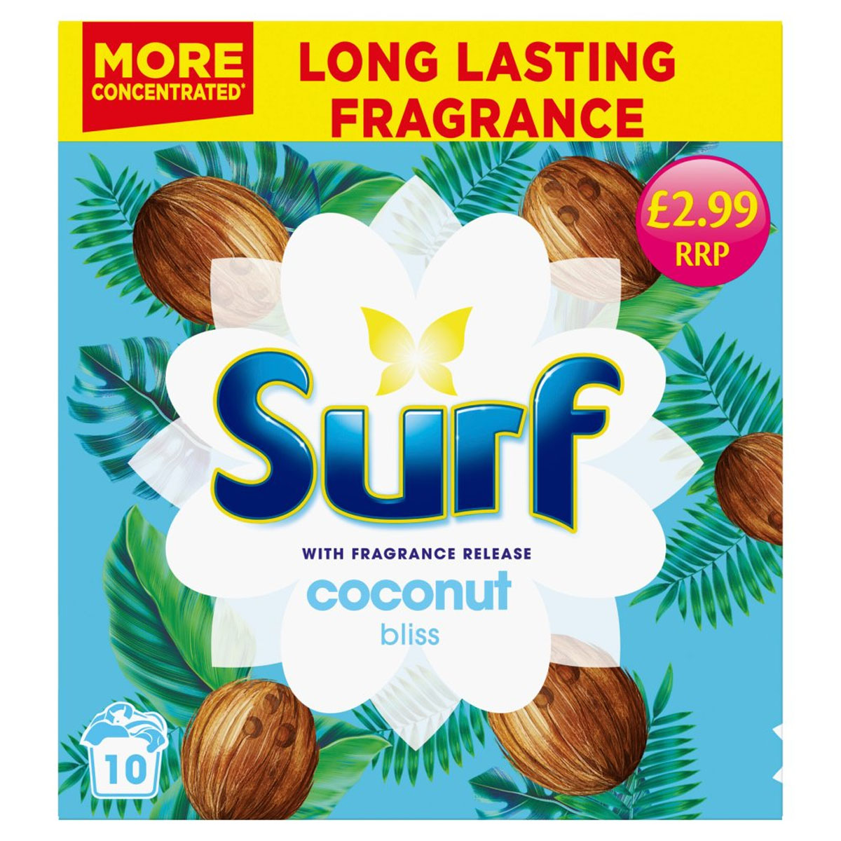 Surf - Laundry Powder Coconut - 500g/10 Washes - Continental Food Store