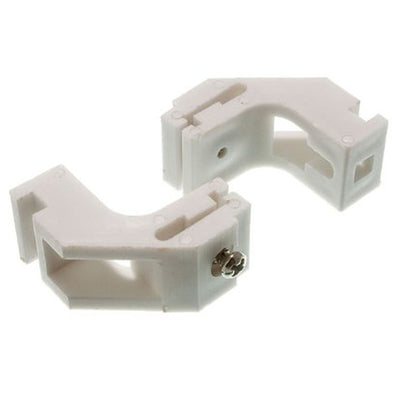 Swish - White Curtain Stopend - Pack of 5 - Continental Food Store