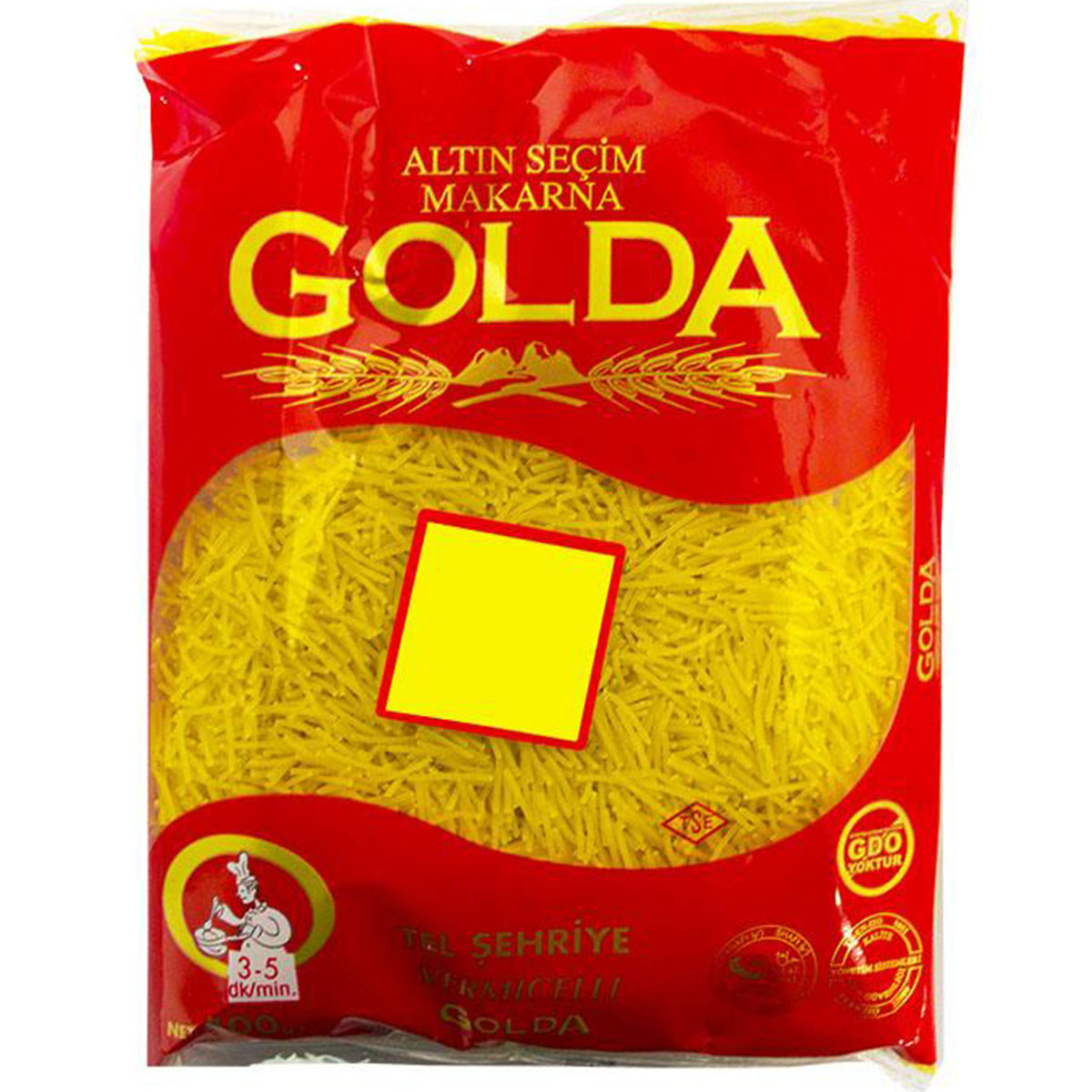 Golda - Vermicelli ( Tek Sehriye ) - 400g - Continental Food Store