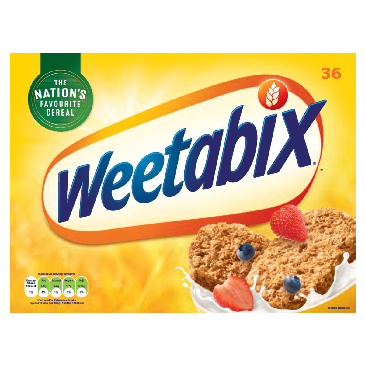 Weetabix 36 Pack - Continental Food Store