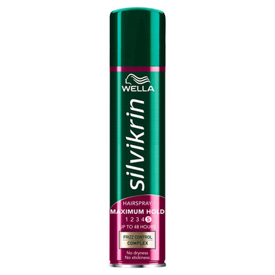 Wella - Silvikrin Maximum Hold Hairspray - 250ml - Continental Food Store
