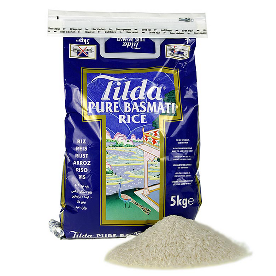 Tilda - Pure Original Basmati Rice - 5kg - Continental Food Store